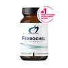 Designs for Health Ferrochel chelated ferrous iron 120 vegetarian capsule bottle