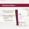 Bag with nutritional values text