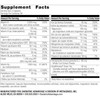 Supplement facts panel for Ultra Multi with Iron