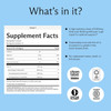 What's in it panel with Omega-3 supplement facts