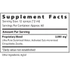 ACZ Nano Zeolite supplement facts panel, 60 servings