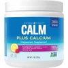 Natural Vitality CALM Plus Calcium raspberry-lemon flavored powder bottle