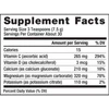 CALM Plus Calcium raspberry-lemon supplement facts vitamins minerals panel