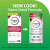Women's One new look same formula old bottle to new bottle graphic