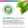 Rainbow Light Your Wellness Our Passion 40 years quality science seal graphic