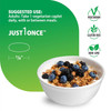 Men's One 50+ suggested use vegetarian gluten-free non-GMO tablet size graphic