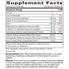 Testosterone Formula supplement facts Tribulus ashwagandha ginseng panel