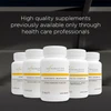 Row of Integrative Therapeutics bottles, high quality supplements graphic