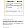 Integrative Therapeutics supplement facts panel with directions and warnings