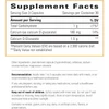 Calcium D-Glucarate supplement facts, 3 capsule serving, with recommendations