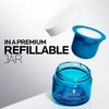 Hyalu B5 refillable jar with lid and refill pod