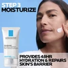 Step 3 Moisturize Toleriane Double Repair 48hr hydration barrier repair graphic