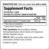 Kyolic One Per Day Formula 250 supplement facts 1000 mg aged garlic panel