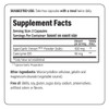 Kyolic Formula 110 supplement facts, 2 capsule serving, 600 mg aged garlic extract and 60 mg CoQ10
