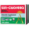Sun Chlorella Econ 200 mg chlorella supplement 1500 tablet box