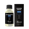 Baxter Exfoliating Beard Oil bottle beside black carton