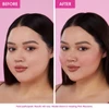 GrandePOP Pink Macaron before and after soft flush light skin comparison