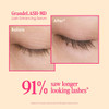 GrandeLASH-MD lash enhancing serum before and after lash comparison