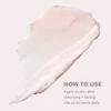 Swatch of Bio-Renew EGF cream with how to use directions