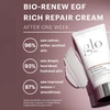 Bio-Renew EGF Rich Repair Cream tube with after one week consumer results