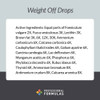 Professional Formulas Weight Off Drops - 59 Milliliters