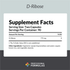 Professional Formulas D-Ribose - 180 Capsules