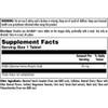 GABA 25 mg ActivMelt supplement facts panel