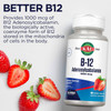 KAL Supplements B12 Adenosylcobalamin 1,000 mcg Strawberry - 90 Tablets