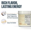 MCT Oil Powder with Butter, coconut MCT and grass-fed butter graphic