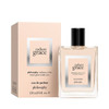 radiant grace eau de parfum 4 oz bottle and pink carton