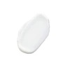 Swipe of white moisturizer cream