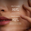 Woman touching her eye area with SK-II user results