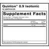 Quicksilver Scientific Quinton Isotonic - Box Of 30, 10 mL Ampoules