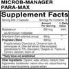 Microb-Manager Para-Max Supplement Facts artemisinin blend panel