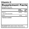 PreTox System Vitamin C Supplement Facts panel