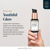 Hand holding Copper GHK+ Facial Serum, reveal your youthful glow graphic