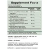Artemis Plus Supplement Facts artemisinin sweet wormwood panel