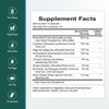 InflamAway supplement facts with boswellia, feverfew, magnolia and free-from icons