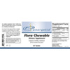 Flora Chewable label with directions and supplement facts