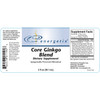 Core Ginkgo Blend Supplement Facts ginkgo gotu kola panel