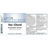 Vac-Chord Drug Facts agitation fever muscle pain panel