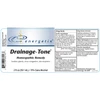 Drainage-Tone label unrolled with drug facts