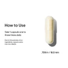 How to use: take 1 capsule one to three times daily, 0.709 in capsule