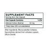 Adrenal Cortex supplement facts, 1 capsule, 50 mg bovine adrenal cortex