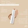 Skin Glow Stick Highlighter illuminated glazed glow callouts graphic