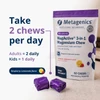 Metagenics MagActive 3-in1 Magnesium Chew, Raspberry Lemonade Flavor