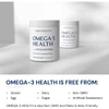 Two Omega-3 Health jars, free from gluten, dairy, egg, sugar and artificial sweeteners