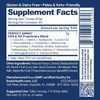 Perfect Amino Vanilla NSF Supplement Facts EAA nucleic acids panel