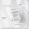 H2 Infuse box anti-aging free radicals metabolism callouts graphic