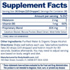 Optimum Sleep Assist Supplement Facts melatonin colostrum antler panel